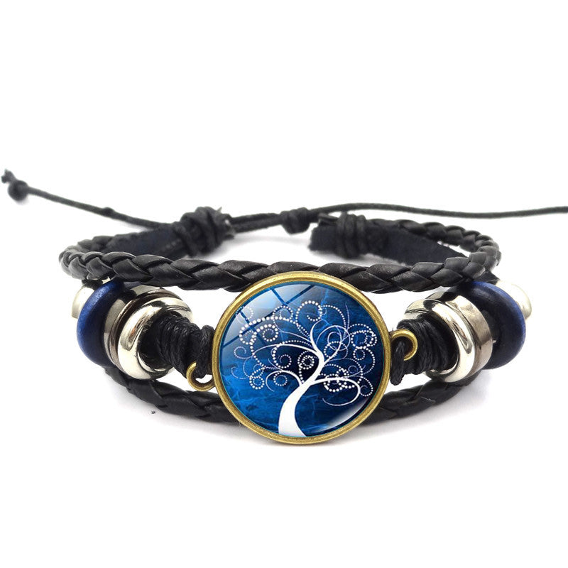 Tree of Life Handmade Jewelry Multilayer Braided Bracelets