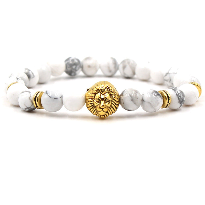 Golden lion bracelet