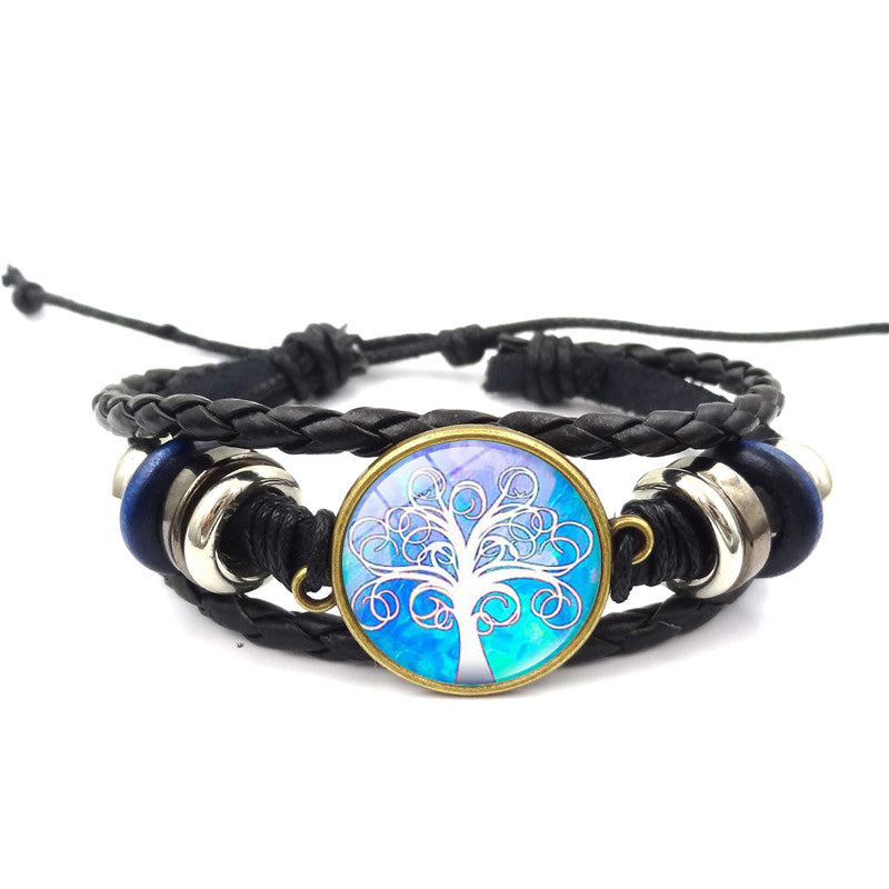 Tree of Life Handmade Jewelry Multilayer Braided Bracelets