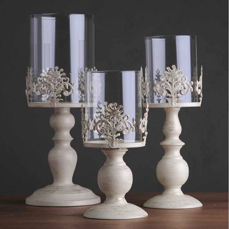 Strongwell Candle Holder Cube Stand Metal Base Decoration