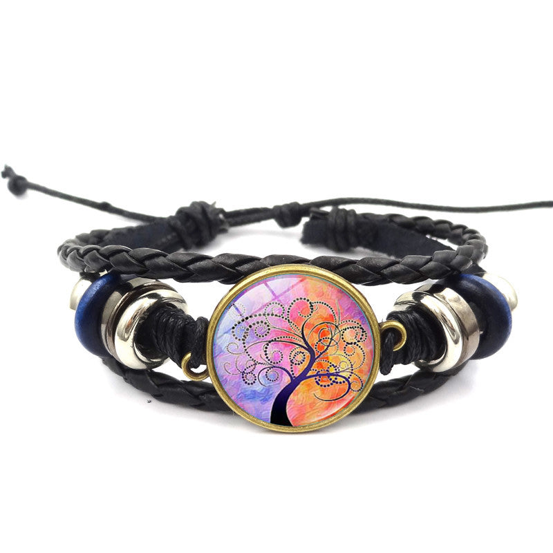 Tree of Life Handmade Jewelry Multilayer Braided Bracelets