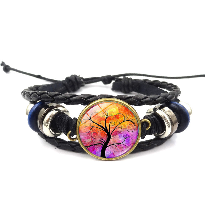 Tree of Life Handmade Jewelry Multilayer Braided Bracelets