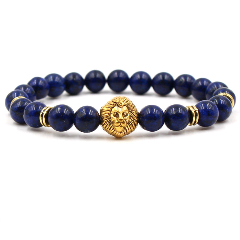 Golden lion bracelet