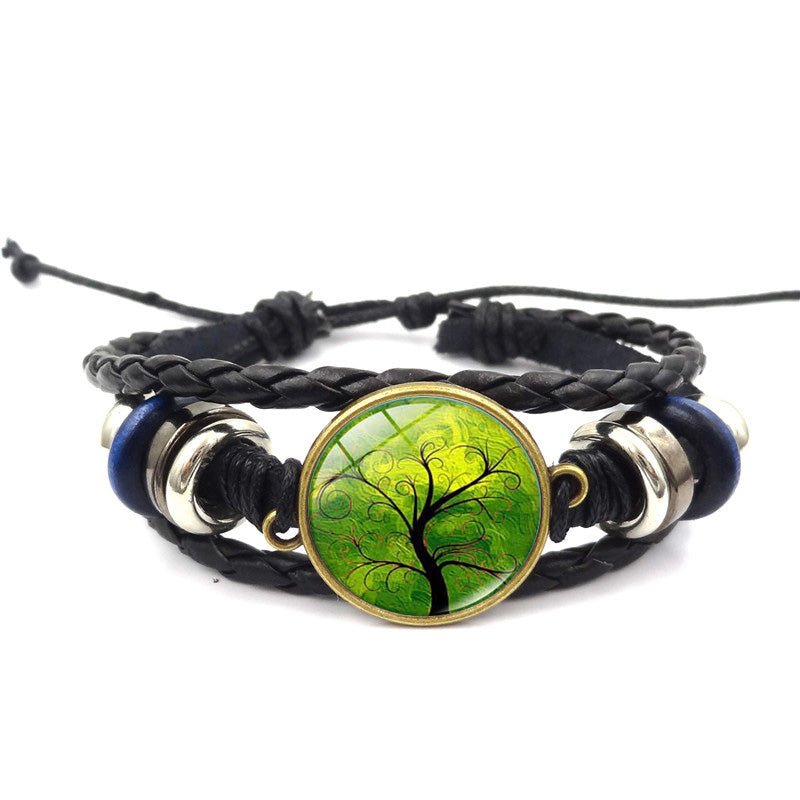 Tree of Life Handmade Jewelry Multilayer Braided Bracelets