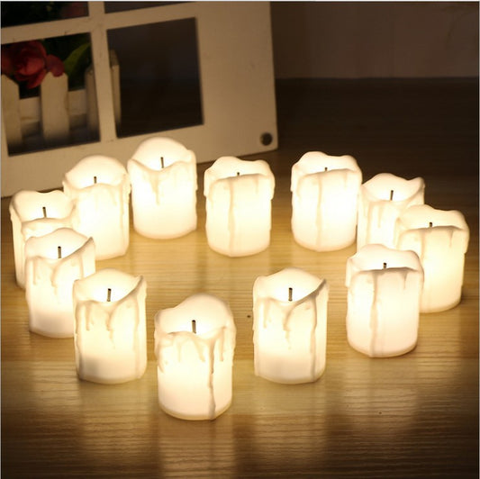 Candle Tears LED Electronic Candle Tears Candle Wedding Bar Decorative Candle Christmas Candle