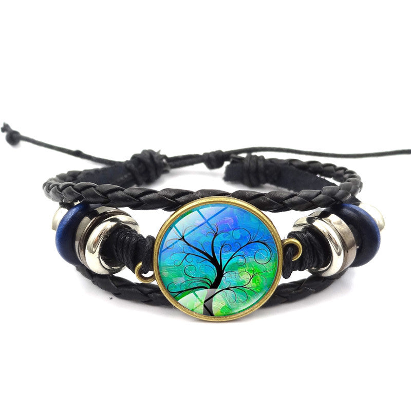 Tree of Life Handmade Jewelry Multilayer Braided Bracelets