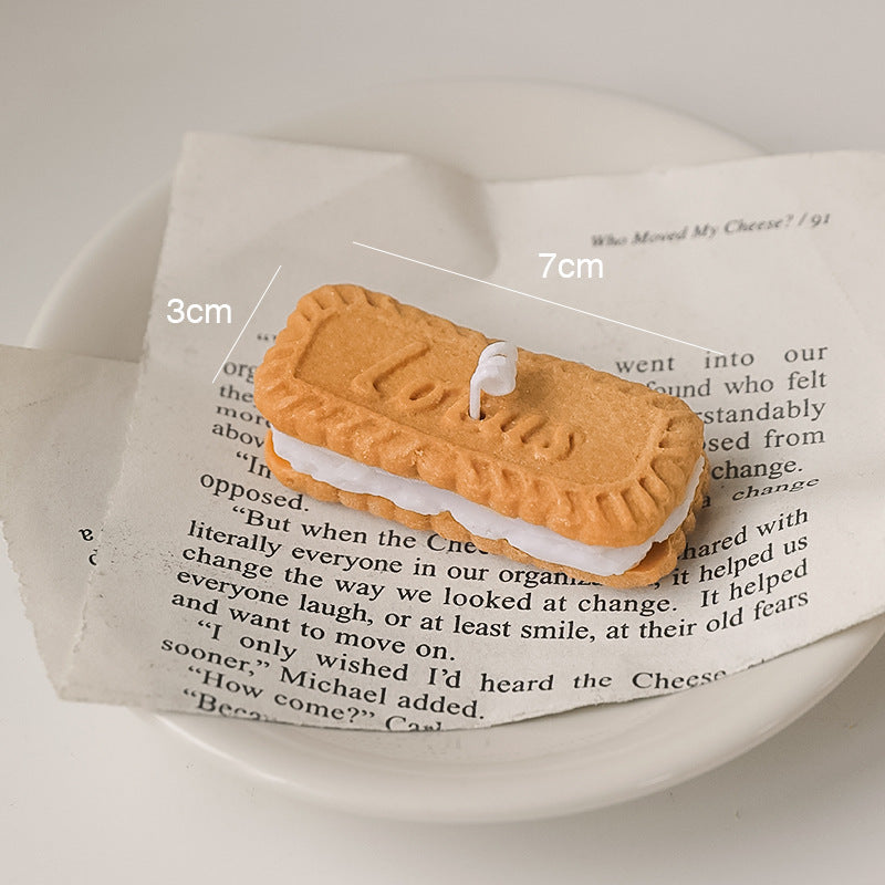 Creative Fragrance Sandwich Biscuit Candles