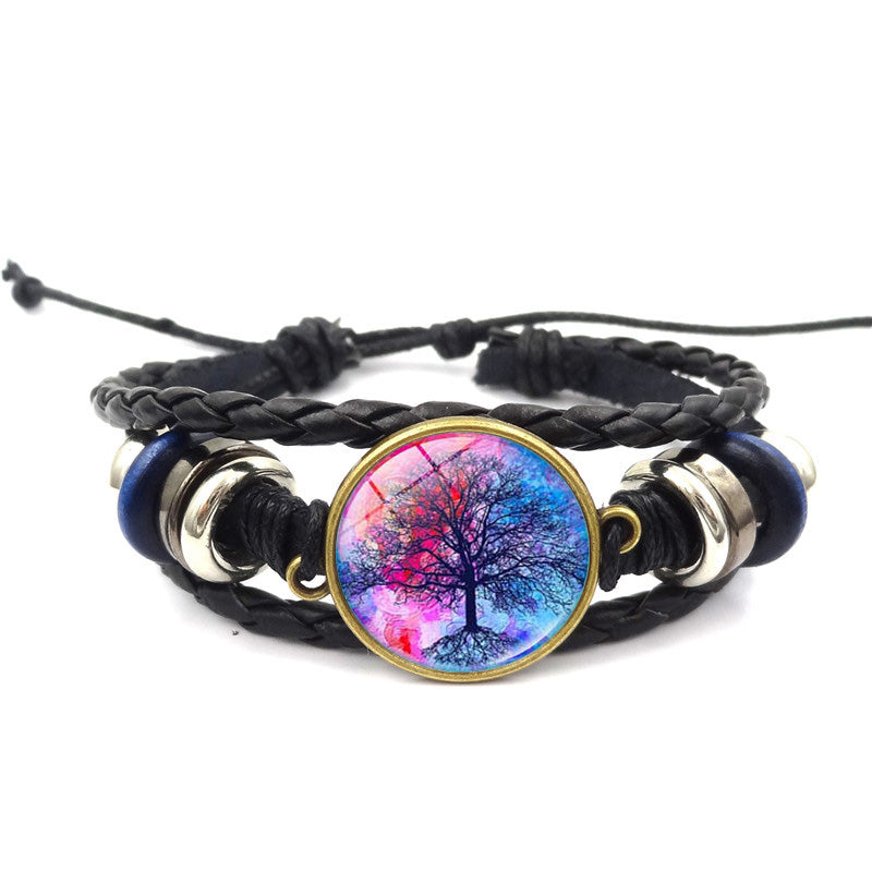 Tree of Life Handmade Jewelry Multilayer Braided Bracelets