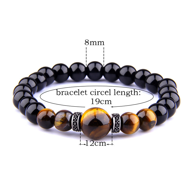 Natural Stone Bracelets Tiger Eye Beads Bracelet