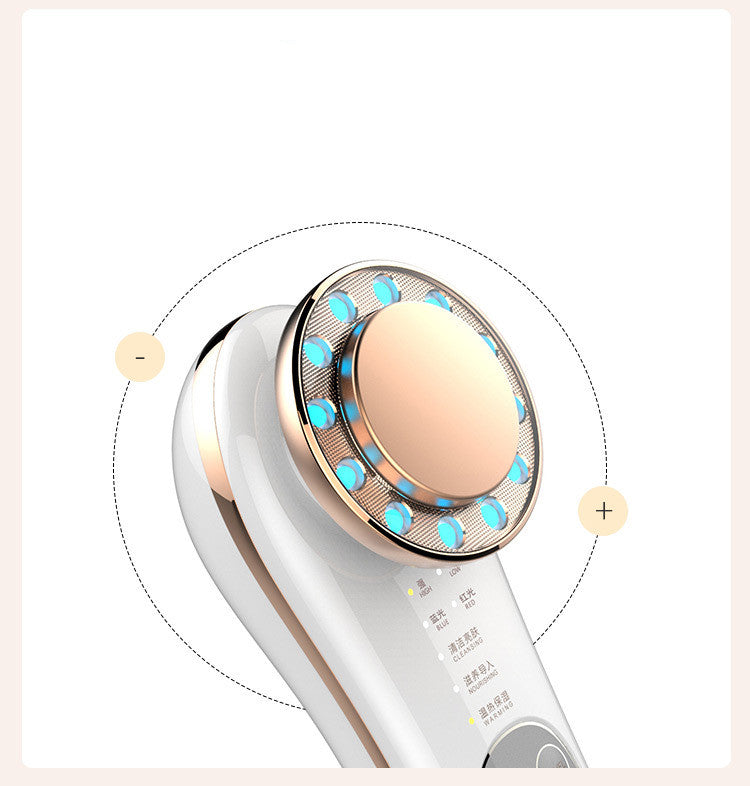 Facial Massager Skin Care Tools 7 In 1 Face Lifting, Galvanic Facial, Face Tightening Machine For Skin High Frequency