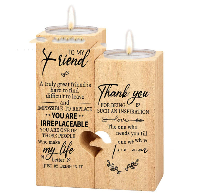 Personalized Gift Candle Holder Birthday Candle Decoration Candle Holder