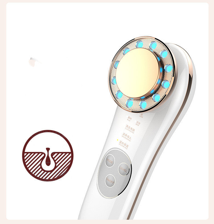 Facial Massager Skin Care Tools 7 In 1 Face Lifting, Galvanic Facial, Face Tightening Machine For Skin High Frequency