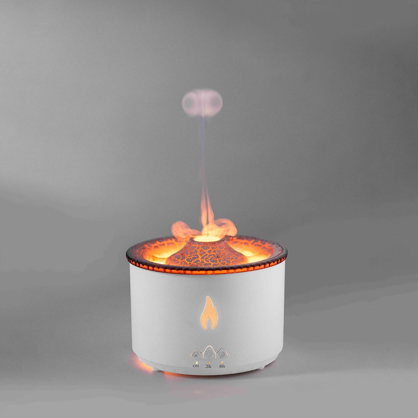 Creative Ultrasonic Essential Oil Humidifier Volcano Aromatherapy Machine Spray Jellyfish Air Flame Humidifier Diffuser